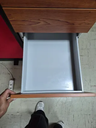 Módulo de gavetas com chave