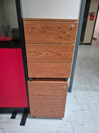 Módulo de gavetas com chave