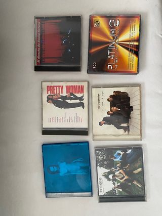 CD discos BUMBURY y Heróes del Silencio