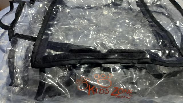 Plastico burbuja para silla