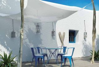 Toldo vela. Protección solar