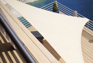 Toldo vela. Protección solar