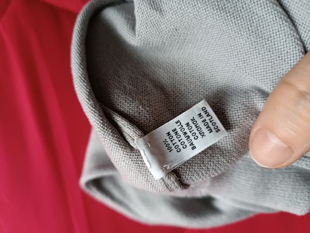 Maglia uomo scollo V bianca