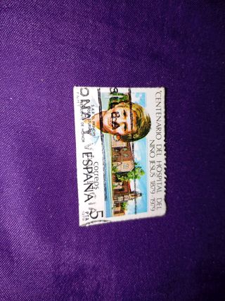 Sello Centenario del Hospital Niño Jesus