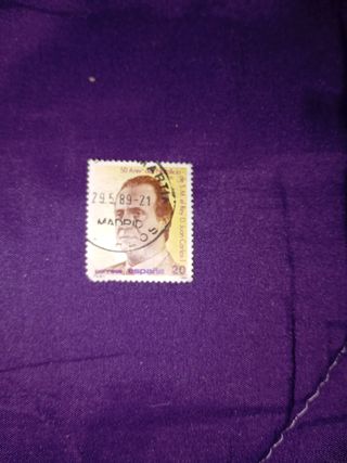 Sello 50 Aniv. Del Natalicio del Rey