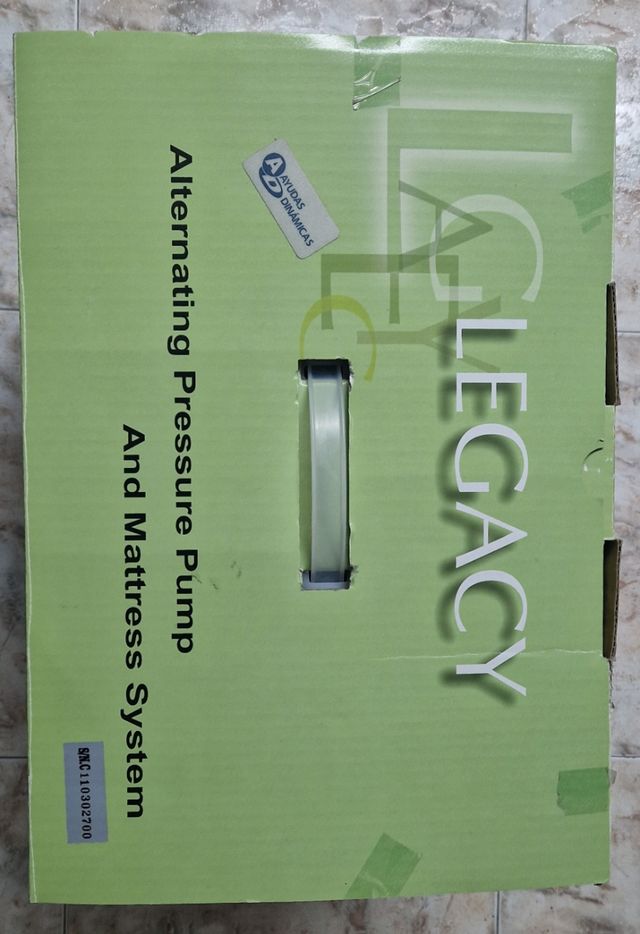 BOMBA DE PRESION Y COLCHON LEGACY XL