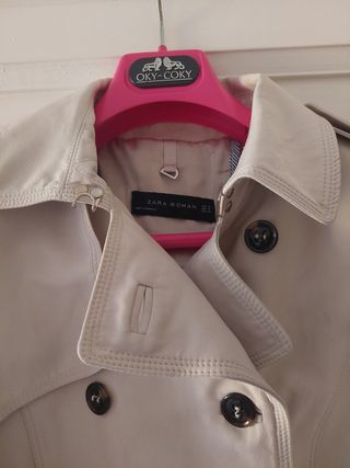 Gabardina Zara Talla M