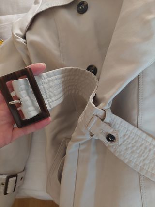 Gabardina Zara Talla M