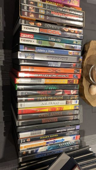 Peliculas vhs y dvd lote