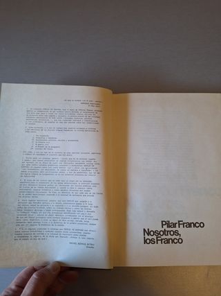 Libro Nosotros los Franco