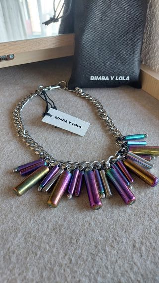 Collar cerámica esmaltada Bimba y Lola