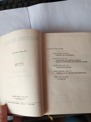 Libro MAESTROS INGLESES. TOMO I