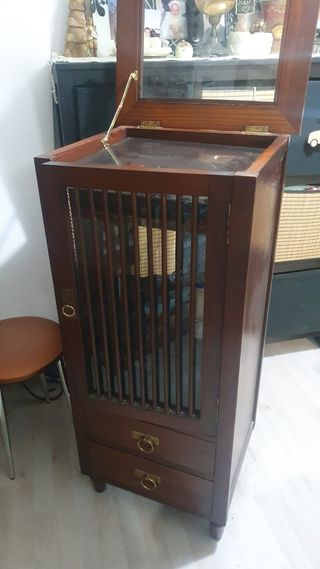 Mueble tocadiscos equipo música