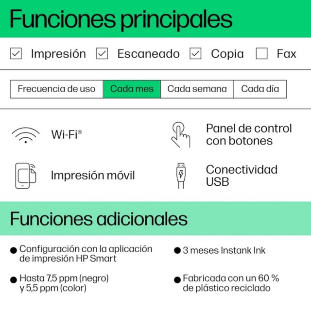 Impresora HP multifunción