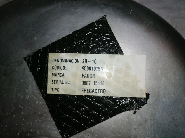 Fregadero Fagor nuevo