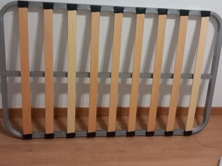 Cama plegable láminas 145x90 y colchón