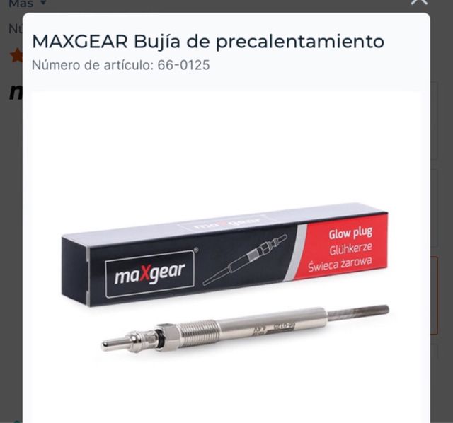 Bujía de precalentamiento