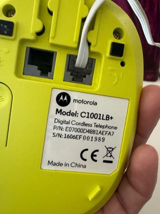 Telefono inalambrico