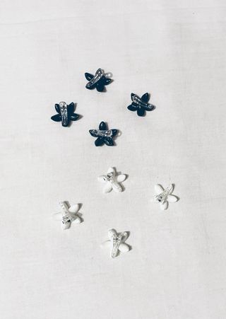 Accessorize - 8 Pinzas flor de tiaré NUEVAS