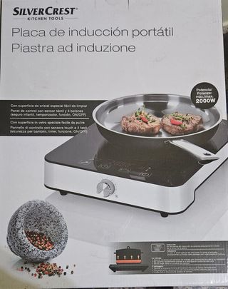 Placa de inducción portátil nueva