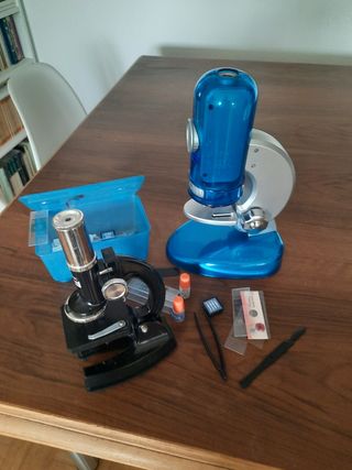 Set di due microscopi per bambini