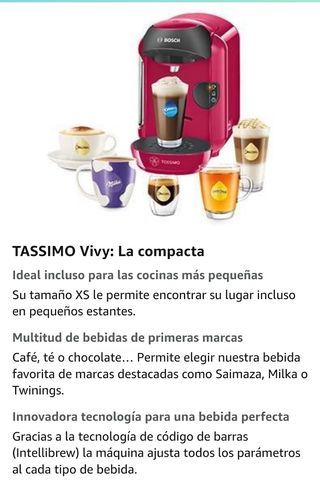 OFERTA BF!! Cafetera Tassimo y dispensador cápsula
