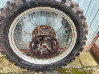 Llanta moto trasera trial, enduro,