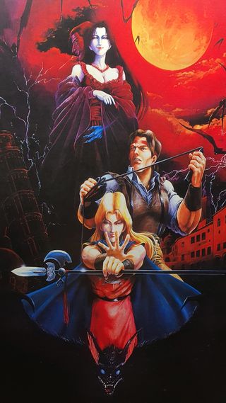 Castlevania Bloodlines Poster A3