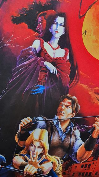 Castlevania Bloodlines Poster A3