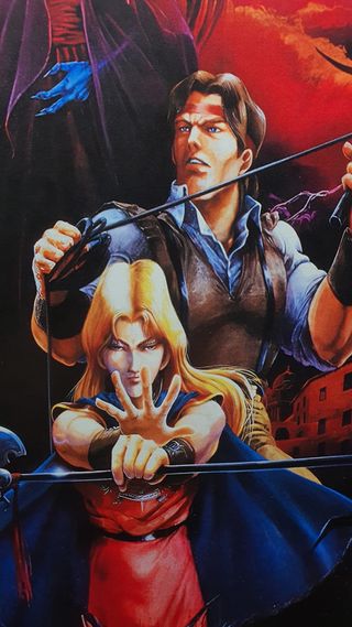 Castlevania Bloodlines Poster A3