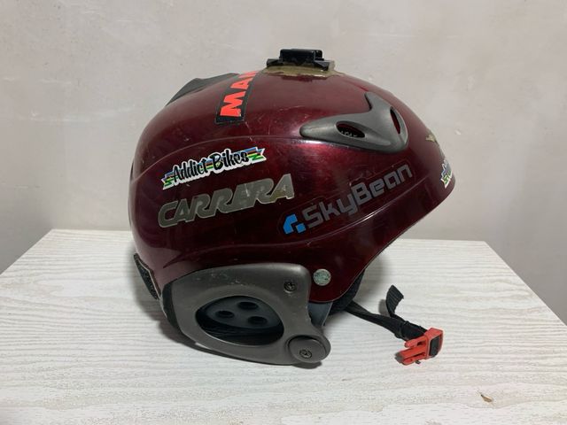 Casco esqui parapente carrera