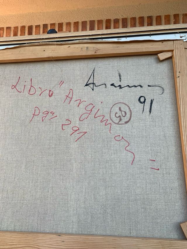 Cuadro de DANIEL ARGIMÓN (S/T 1991)