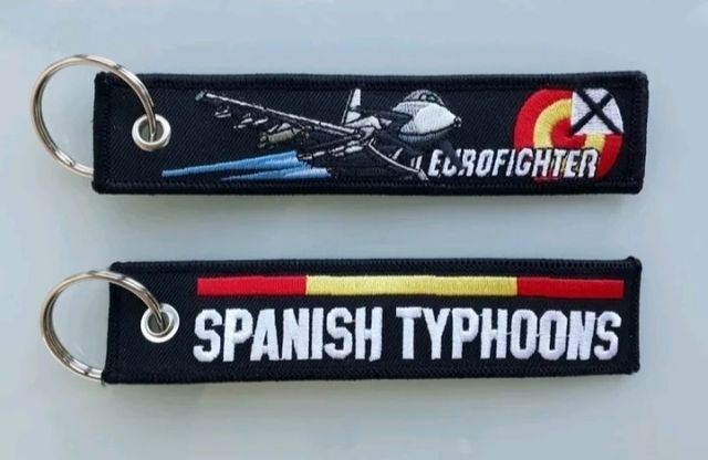 Llavero bordado Eurofighter 
