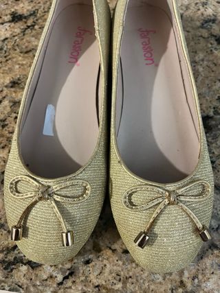 Zapatos mujer dorados n 37