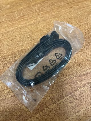Pack 2 cables SATA 3 con clip