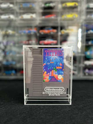 caja metacrilato para juego de nintendo  nes
