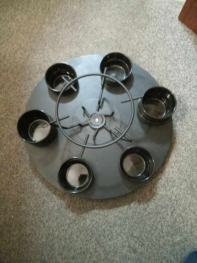 Fondue para seis personas.