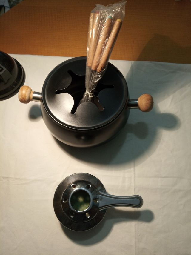 Fondue para seis personas.