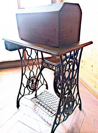 Máquina de coser Singer Completa. 1900