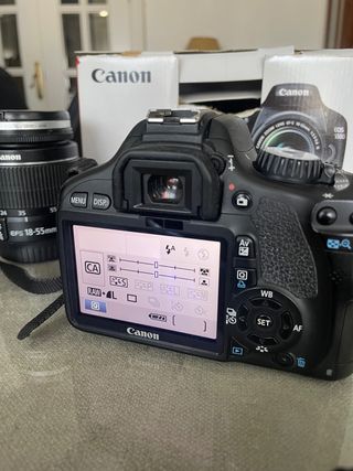Canon 550D + objetivo 18-55mm