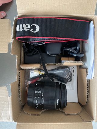 Canon 550D + objetivo 18-55mm