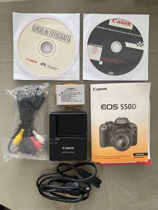 Canon 550D + objetivo 18-55mm
