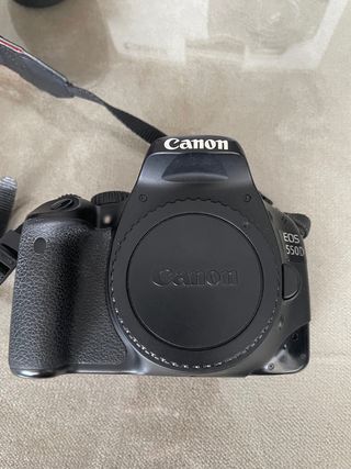 Canon 550D + objetivo 18-55mm