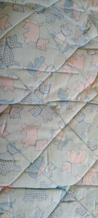 trapunta bambino double face