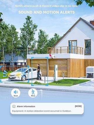 *Cámara Vigilancia WiFi Exterior/Interior 2K 360°*