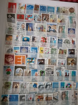 LOTE SELLOS ANTIGUOS 150 FINLANDIA