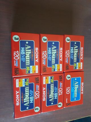 18 videocassette per digital 8