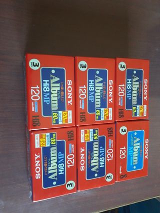 18 videocassette per digital 8