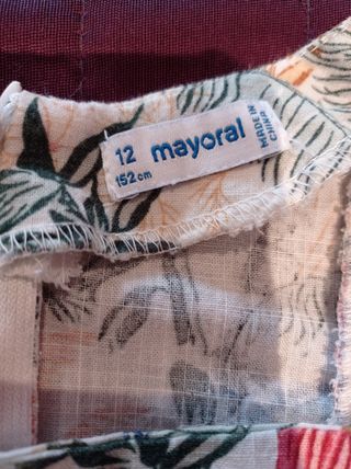 Mono estampado niña Mayoral