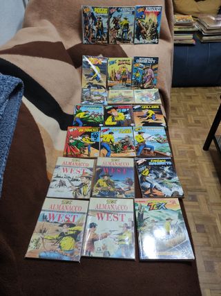 Tebeos Tex en italiano